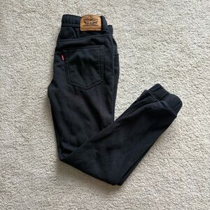 ⭐️3/$35 LEVIS Kids Black Jogger Pants